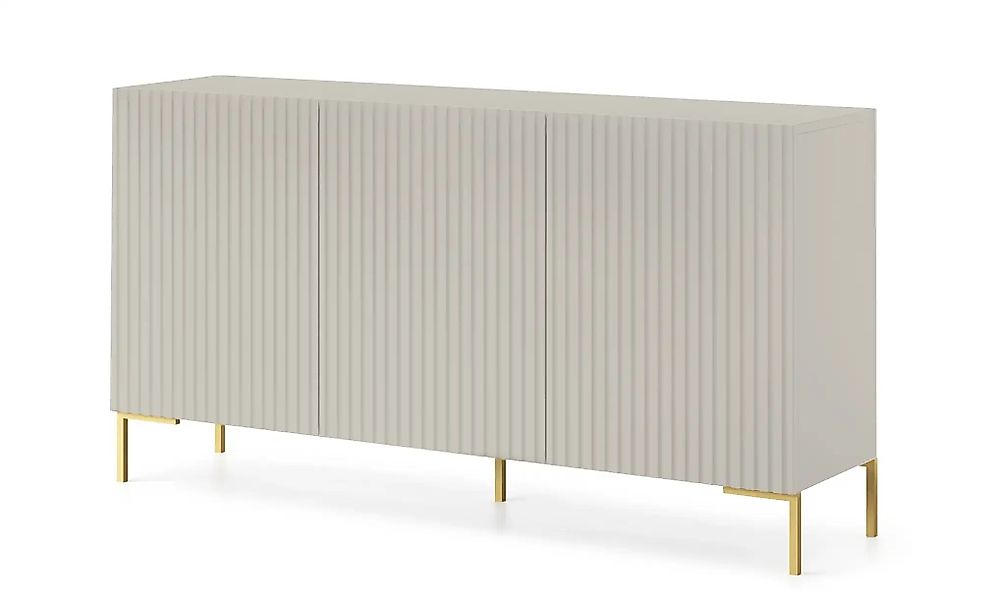Sideboard   ¦ beige ¦ Maße (cm): B: 140 H: 75 Kommoden & Sideboards > Sideb günstig online kaufen