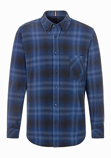 BOSS ORANGE Flanellhemd Rickert_M mit Button-down-Kragen günstig online kaufen