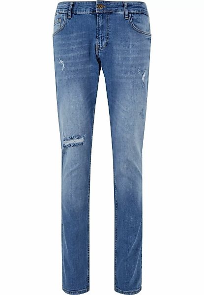 2Y Studios Bequeme Jeans "2Y Studios Herren 2Y Destroyed Slim Fit Jeans" günstig online kaufen