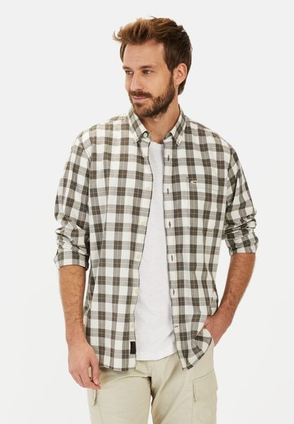 camel active Karohemd aus reiner Baumwolle günstig online kaufen