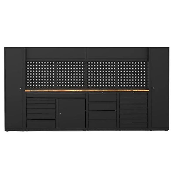 Galaflor Werkzeugschrank mit Arbeitsplatte und Lochwand 2025mm günstig online kaufen