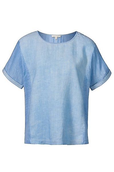 Himalaya Clothing Langarmshirt Leinen-Shirt mit Rückenfalte und seitlichen günstig online kaufen