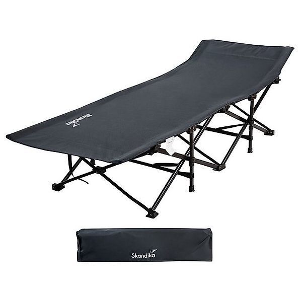 Skandika Campingliege Erola, Bequemes Klappbett, große Liegefläche, faltbar günstig online kaufen