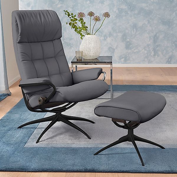 Stressless "London" Set, Relaxsessel mit Hocker, mit Hocker, High Back, mit günstig online kaufen