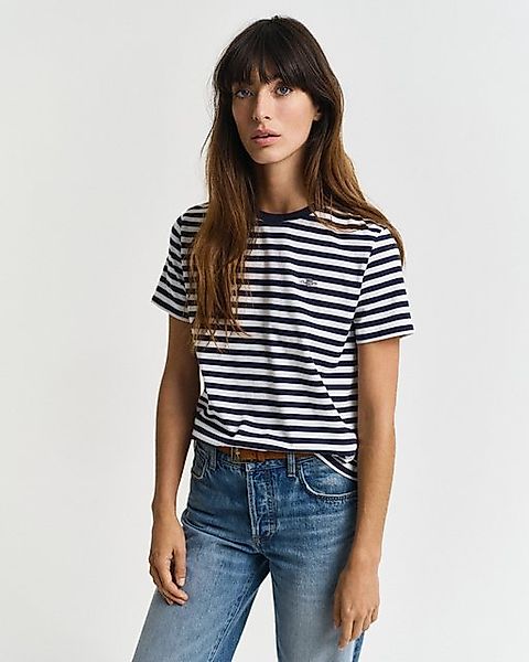 Gant T-Shirt REG STRIPED SHIELD SS T-SHIRT günstig online kaufen