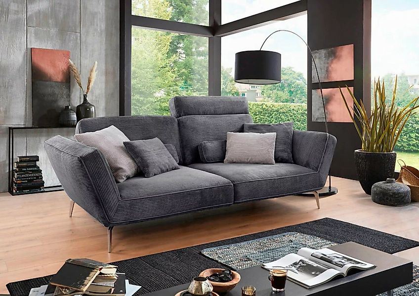 set one by Musterring Big-Sofa SO 4500, Füße in zwei Farben, wahlweise mit günstig online kaufen