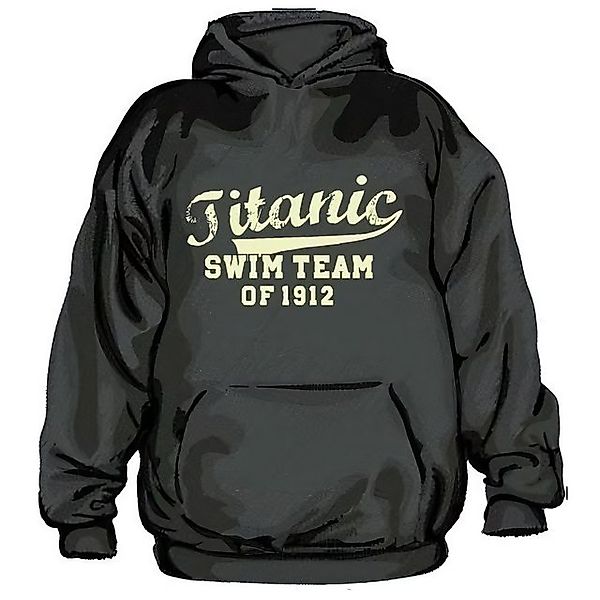 Hybris Hoodie Titanic Swim Team Of 1912 Hoodie günstig online kaufen