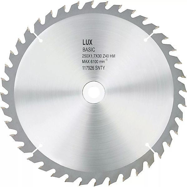 LUX HM-Kreissägeblatt Holz Ø 350 mm 40 Zähne günstig online kaufen