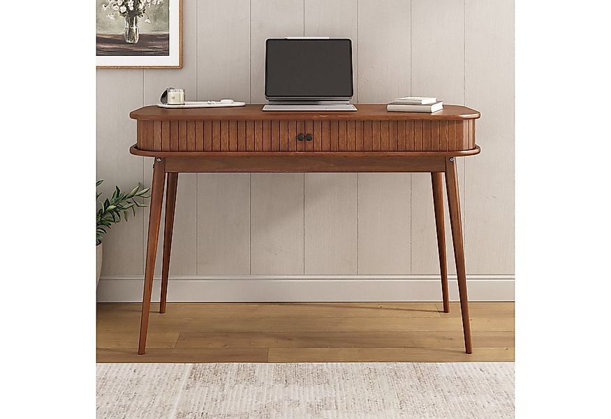 IDIMEX Schreibtisch JARI, Home Office Tisch mit Stauraum aus Kiefer Massivh günstig online kaufen