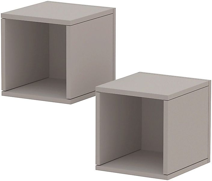 INOSIGN Wandregal "Infinity" Set, 2 kleine Würfelregale, 2 Stk. tlg. Würfel günstig online kaufen