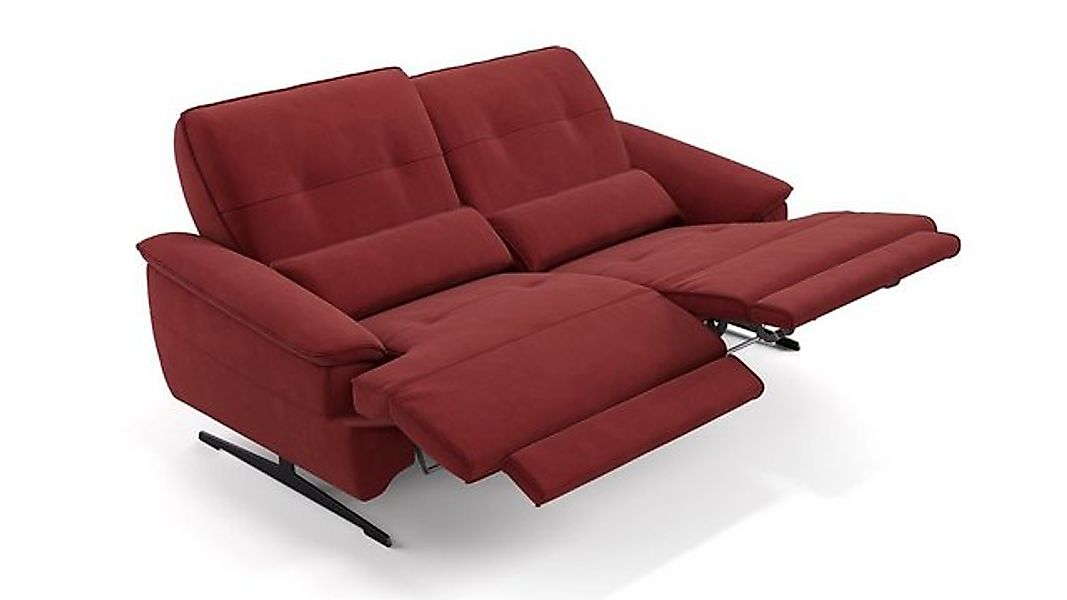Sofanella 2-Sitzer Stoff PERLO, Relaxsofa, Designsofa, Designer Couch, Ital günstig online kaufen