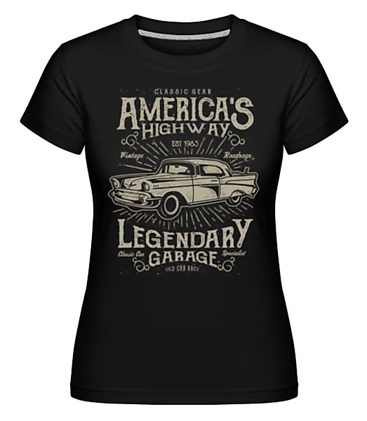 America's Highway · Shirtinator Frauen T-Shirt günstig online kaufen