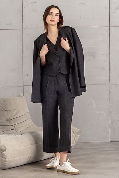 SENSES.THE LABEL Stoffhose mit Elastikbund günstig online kaufen