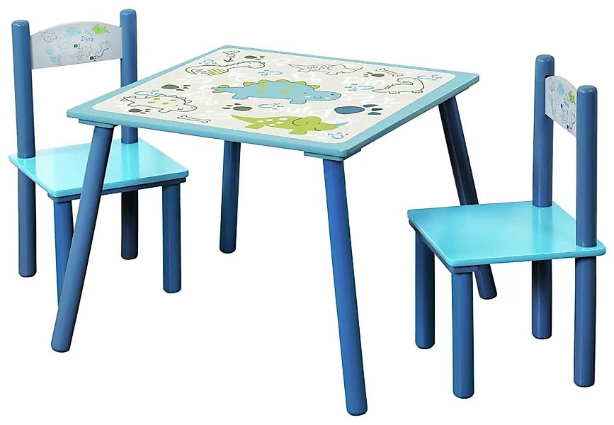 Kesper Kindertisch mit 2 Stühlen Dino günstig online kaufen