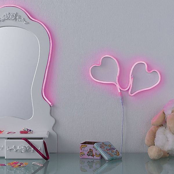 Paulmann LED-Strip Neon Colorflex USB 1m pink günstig online kaufen