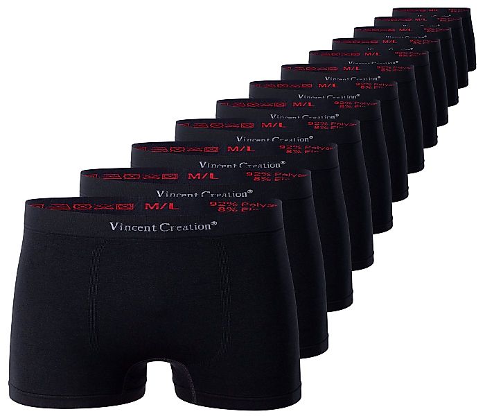 Vincent Creation® Boxershorts 12er Pack, Microfaser - Seamless (12-St) weic günstig online kaufen