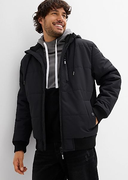 bonprix Steppjacke "Winter-Steppjacke in Blousonform mit Kapuze" Winter-Ste günstig online kaufen
