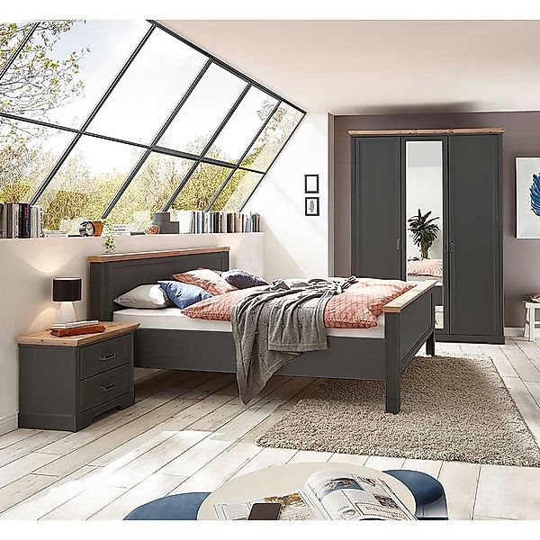 Komplettschlafzimmer modern im Landhausstil 220 cm hoch (dreiteilig) günstig online kaufen