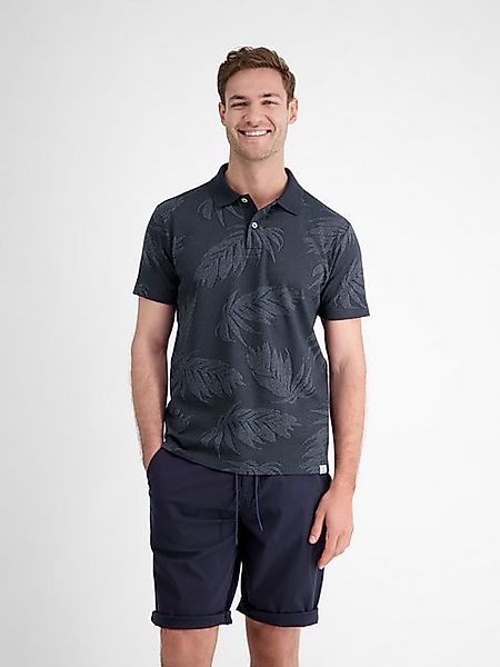 LERROS Poloshirt mit All-Over Print günstig online kaufen