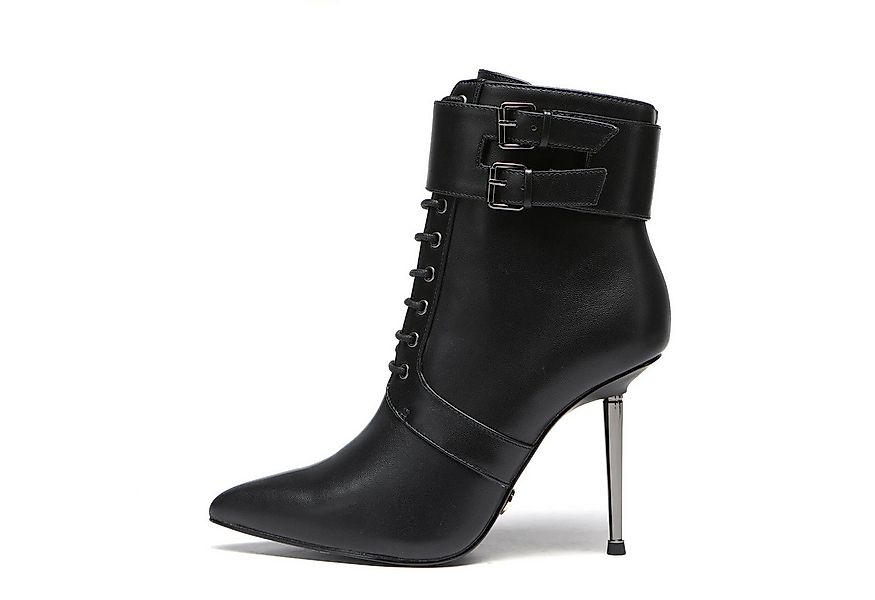 Giaro LESSORA High-Heel-Stiefelette 10 cm Absatzhöhe, Ankle Boots, Veloursl günstig online kaufen