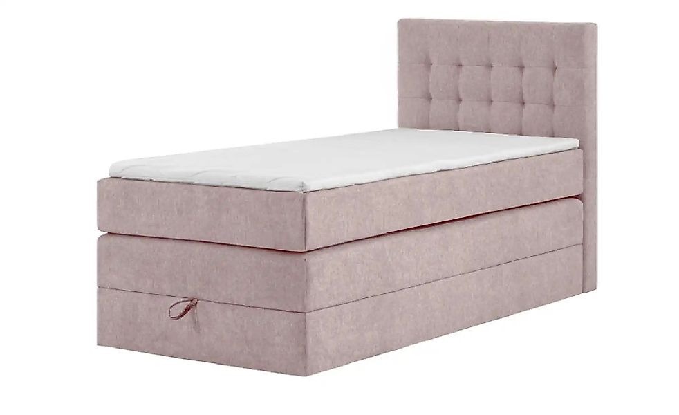 Boxspringbett mit Bettkasten Barcelona ¦ rosa/pink ¦ Maße (cm): B: 90 H: 11 günstig online kaufen