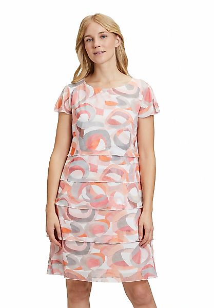 Betty Barclay Sommerkleid "Betty Barclay Damen Stufenkleid mit Flügelärmeln günstig online kaufen