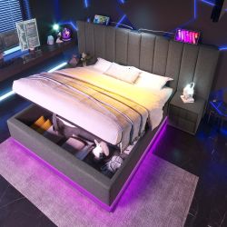 HAUSS SPOLE Polsterbett 180×200 mit App günstig online kaufen