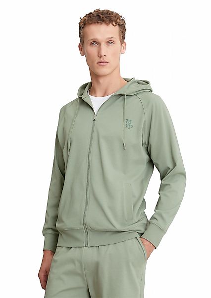 Marc O'Polo Sweatjacke mit großzügiger Kapuze günstig online kaufen