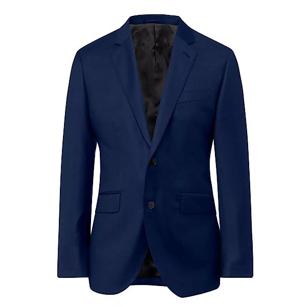 Hackett Einfarbige Wolle Twill Blazer 46 Bright Navy günstig online kaufen