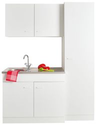 KOCHSTATION Pantryküche "KS-Elster" ohne E-Geräte, Breite 150 cm günstig online kaufen