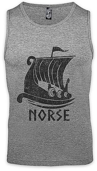 Urban Backwoods Tanktop Viking Ship VII Ärmelloses T-Shirt Schiff Drachenbo günstig online kaufen