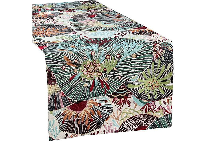 sander table + home Tischdecke Tischläufer "Sea Flowers", Blumen günstig online kaufen