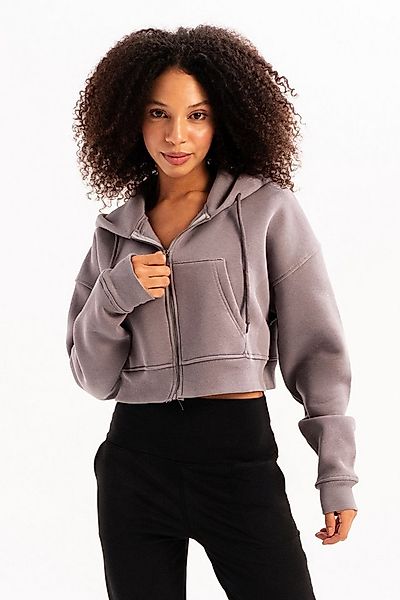 JUSTEVER Kapuzenpullover Crop Hoodie Damen-Sweatshirt günstig online kaufen