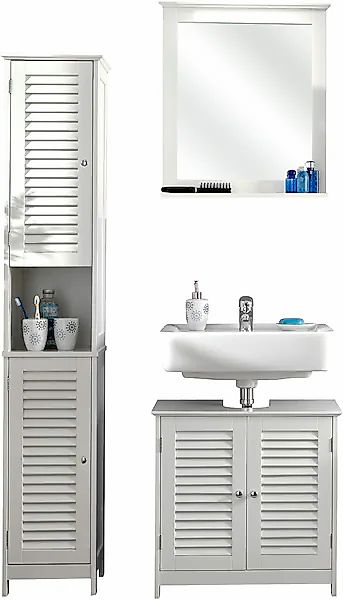 Saphir Badmöbel-Set »Quickset 928 3-teilig, Waschbeckenunterschrank mit Spi günstig online kaufen