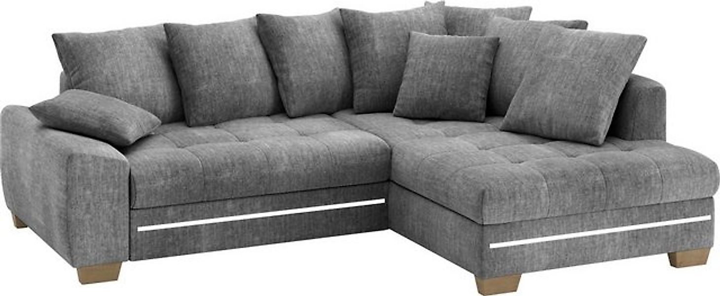 Mr. Couch Ecksofa Nikita II, L-Form, mit RGB-LED Beleuchtung, wahlweise mit günstig online kaufen