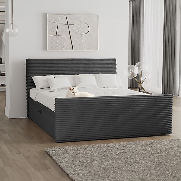 Kaiser Möbel Boxspringbett Trento mit Bettkasten, günstig online kaufen