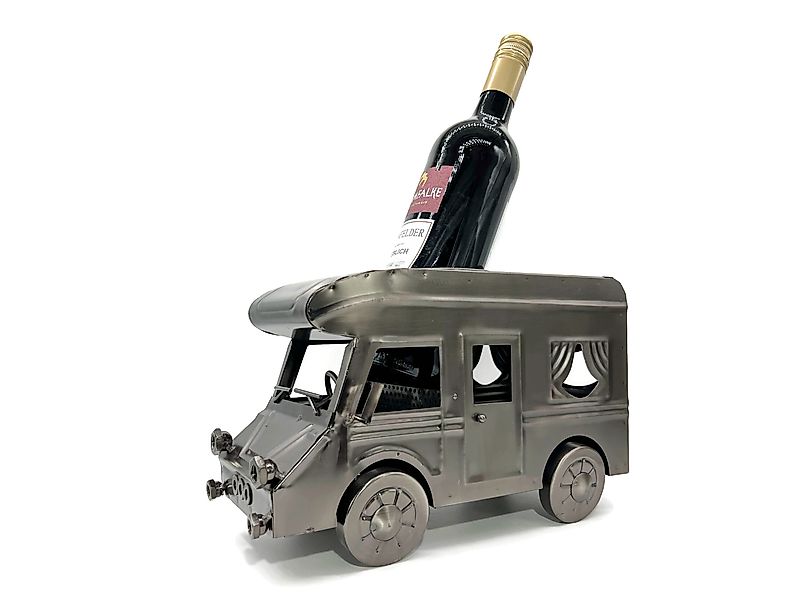 eXODA Weinflaschenhalter Wohnmobi aus Metalll, (1x günstig online kaufen