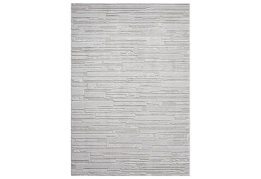 Vimoda Designteppich Stein Optik, 3D Motiv, Uni, Rund, Höhe: 11 mm, Boho Te günstig online kaufen