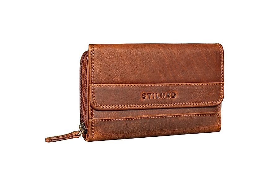 STILORD Geldbörse "Lupa" Zeitlose Geldbörse Damen Leder Mittelgroß NFC und günstig online kaufen