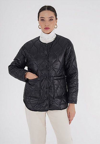 freshlions Steppjacke Amara (1-St) mit praktischen Druckknöpfen günstig online kaufen