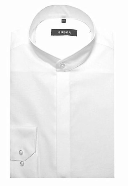 Huber Hemden Langarmhemd HU-0001 Stehkragen, verdeckte Leiste, Regular Fit- günstig online kaufen