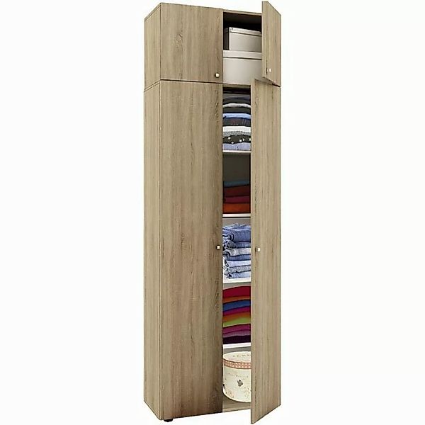 VCM - my home Aktenschrank Vandol Schrank mit Aufsatzelement, 70x218 cm günstig online kaufen