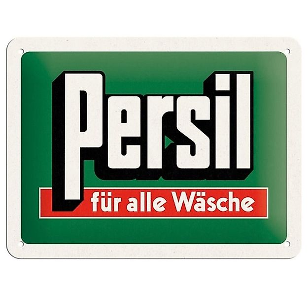 Nostalgic-Art Metallschild Blechschild 15x20 cm - Persil - Für alle Wäsche günstig online kaufen