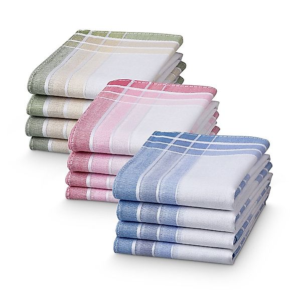 JEMIDI Handtuch 12x Stofftaschentücher im Set günstig online kaufen