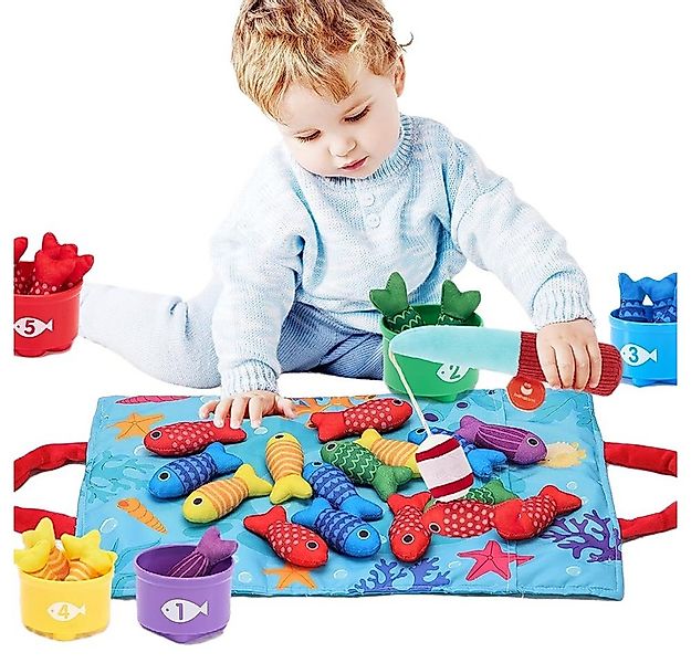 Coonoor Lernspielzeug Angelspiel Baby Spielzeug Kinderspielzeug,Fische Ange günstig online kaufen