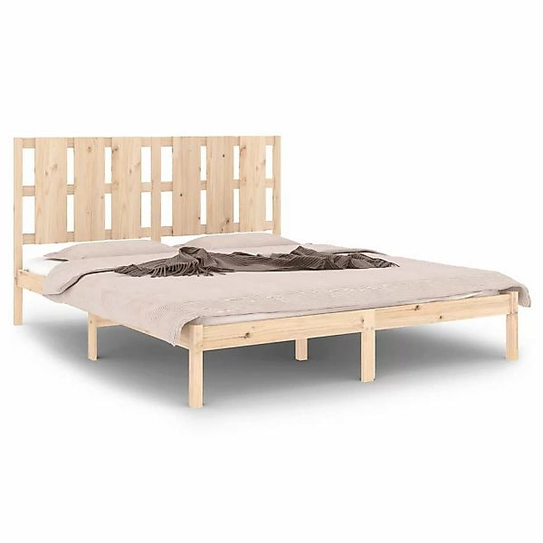 vidaXL Massivholzbett Kiefer 160x200 cm1090948 günstig online kaufen