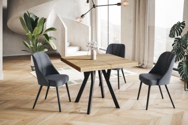 Alpi-Möbel Esstisch Wohnzimmertisch - Ausziehbarer rechteckiger günstig online kaufen