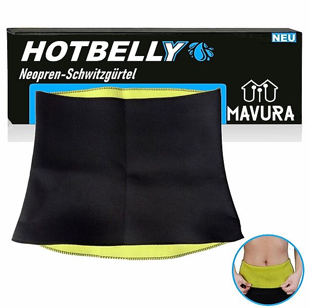 MAVURA Bauchweggürtel HOTBELLY Neopren Bauchweggürtel Bauchweg-Gürtel günstig online kaufen