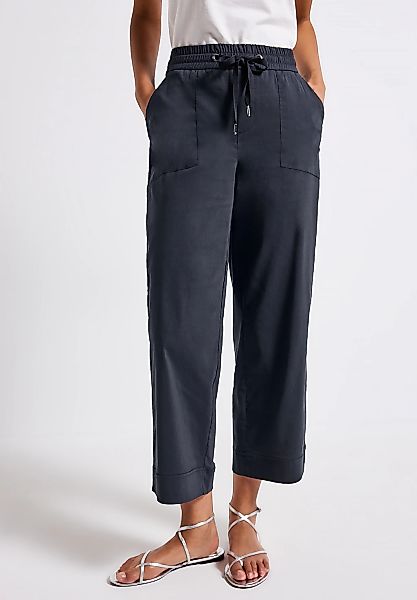 STREET ONE Stoffhose, Sommerhose mit Turn-Up günstig online kaufen