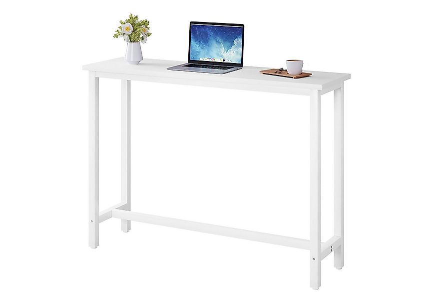 Woltu Bartisch, Bartisch aus Metall, Tischplatte aus MDF, 100x40cm günstig online kaufen